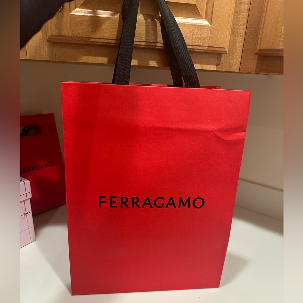 Salvatore Ferragamo Red Bag large